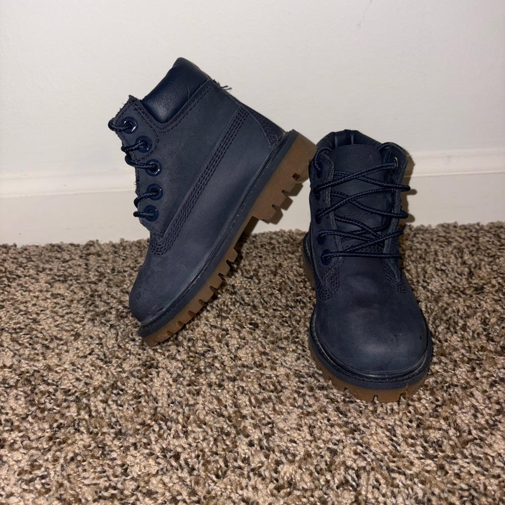 Timberlands Navy Blue